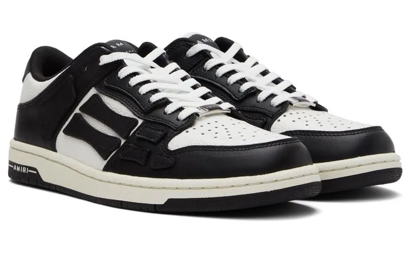 AMIRI Black Skel Low Sneakers (PF22MFS003-111) (4)