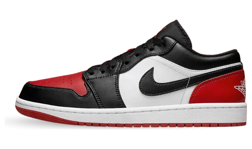 Nike Air Jordan 1 Low Bred Toe 2.0 (553558-616)