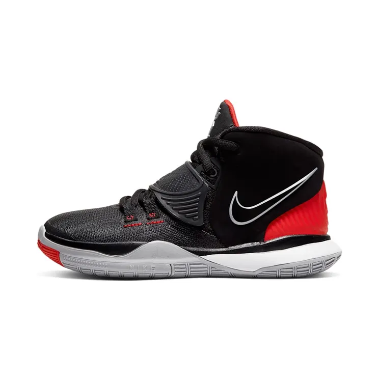 Nike Kyrie 6 Bred “Black / University Red / White” (BQ5600-002)