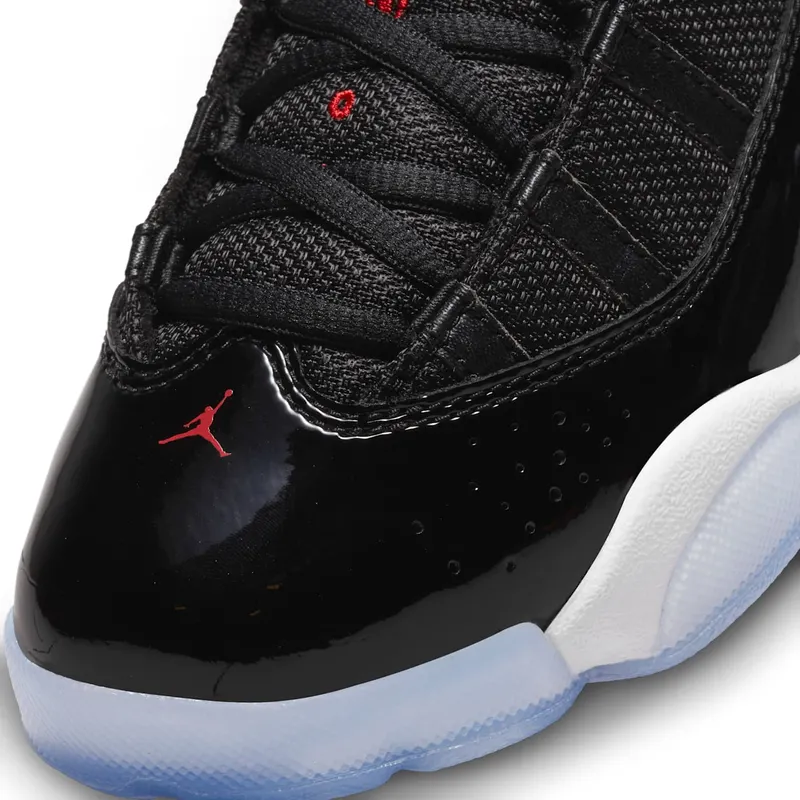 Jordan 6 Rings Black White Gym Red (323432-064)