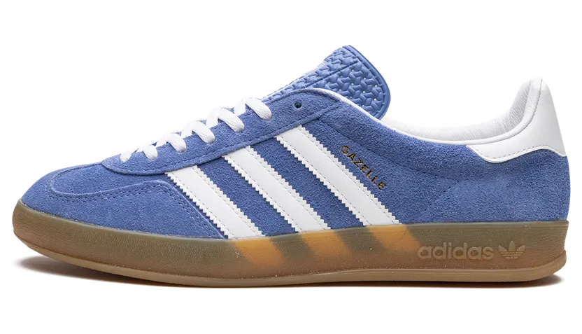 adidas Gazelle Indoor Blue Fusion / Cloud White / Gold Metallic (HQ8717)