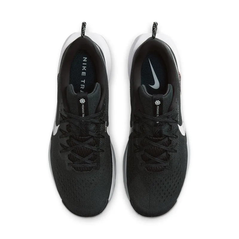 Nike React Pegasus Trail 5 Black Anthracite Wolf Grey White (DV3864-001)