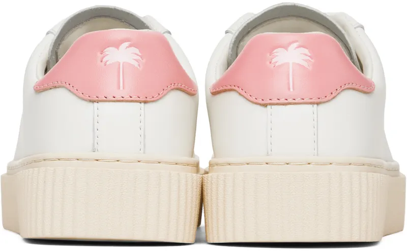 Palm Angels Palm One Platform “White/Pink” (PWIA035F22LEA0030130)