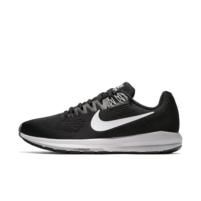 Nike Air Zoom Structure 21 Black/White-Wolf Grey (904701-001)