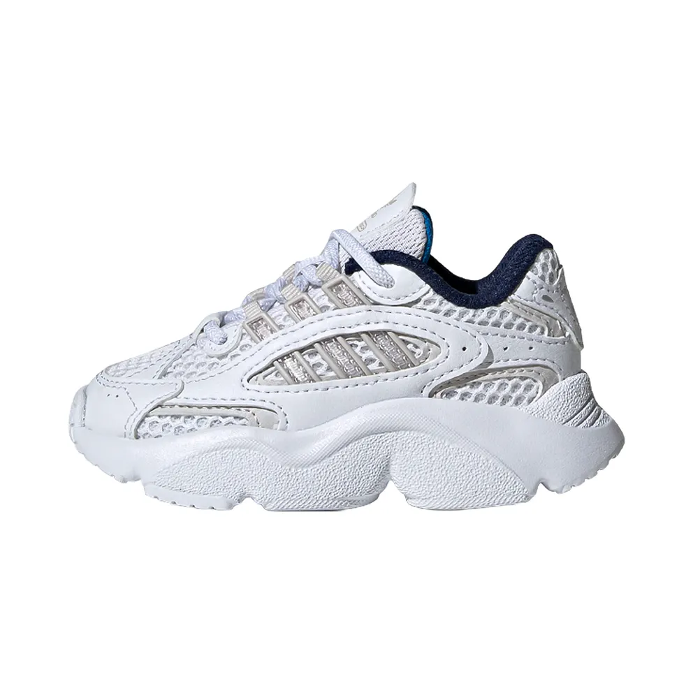 adidas OZMILLEN Elastic Lace Shoes Cloud White / Grey One / Bright Blue (IE5557)