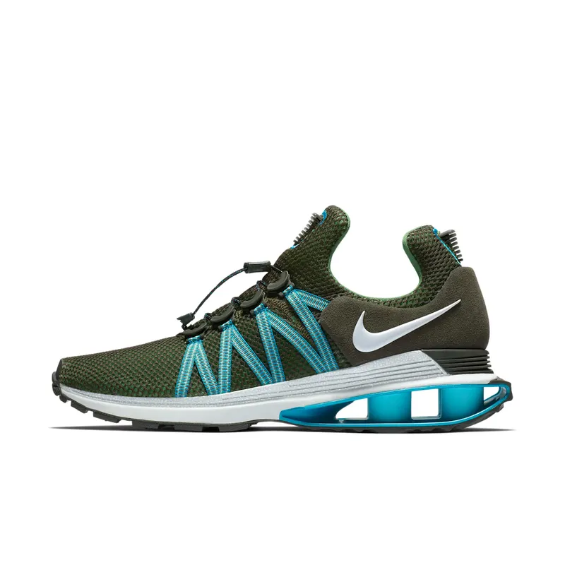 Nike Shox Gravity Sequoia Light Blue Fury Sequoia/White-Off-White-Light Blue Fury (AR1999-300)