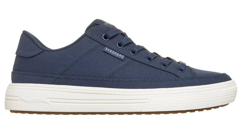 Skechers Arch Fit Arcade – Meet Ya There Sneaker Marine