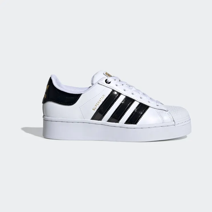 adidas Superstar Bold Cloud White / Core Black / Gold Metallic (FV3336)