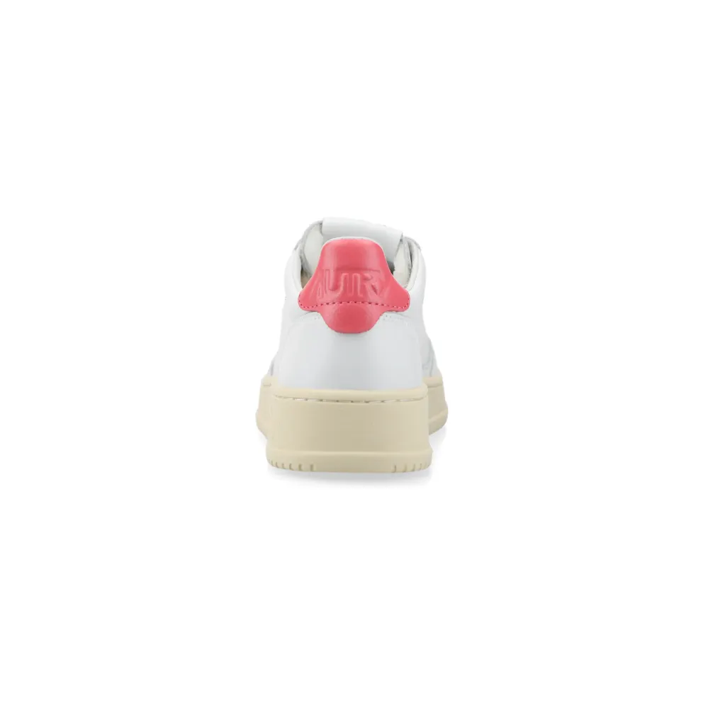 Autry Medalist Low W (White / pink) – AULWLL78
