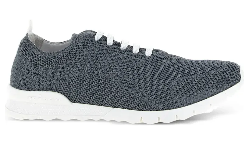 Kiton Fits Sneakers mit gestricktem Obermaterial – Grau (USSFITSN008090805Z)