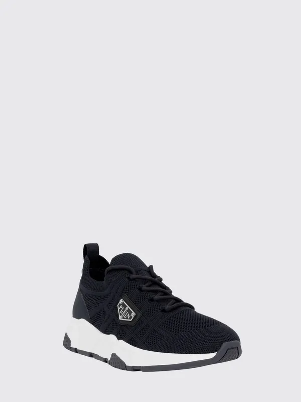 Philipp plein Low-Top Technical Mesh with Elasticized Ankle Blue (UAFSUSC1076PTE003N14)