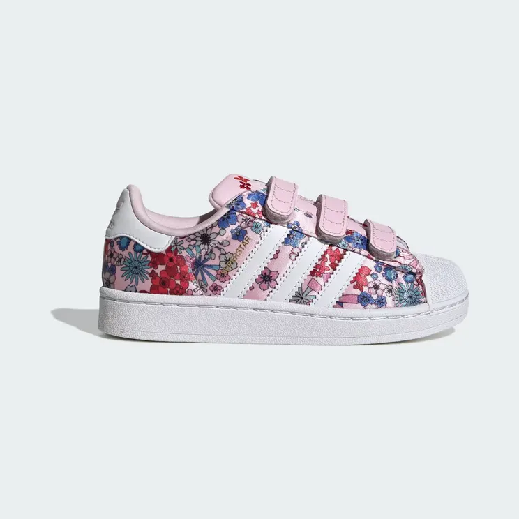ADIDAS LIBERTY LONDON SUPERSTAR II COMFORT CLOSURE SCHOENEN Clear Pink / Cloud White / Light Pink (JQ2004)