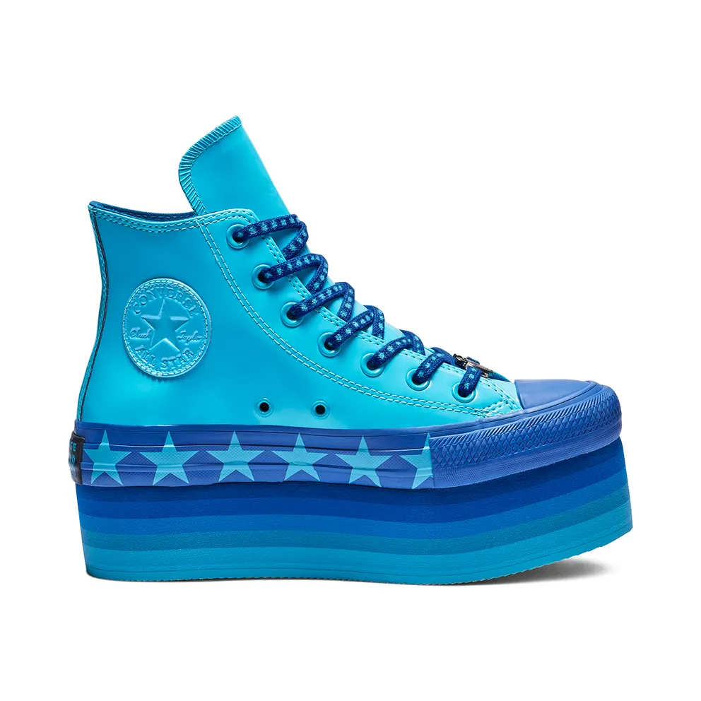 Converse Chuck Taylor All-Star Lift Hi Miley Cyrus Blue (W)