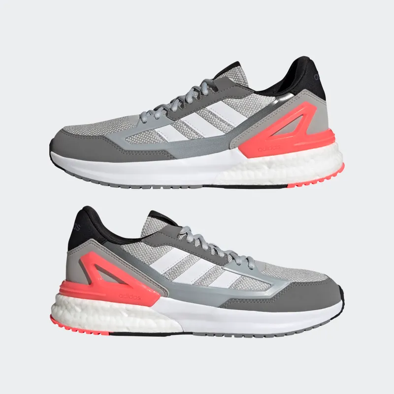 Adidas Nebzed Super BOOST Grey Two / Cloud White / Core Black (GW1106)