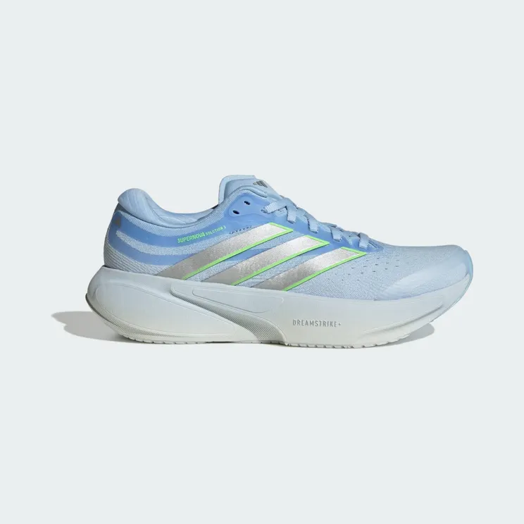 Adidas Supernova Solution 3 Crystal Sky / Silver Metallic / Lime Burst (JR7395)