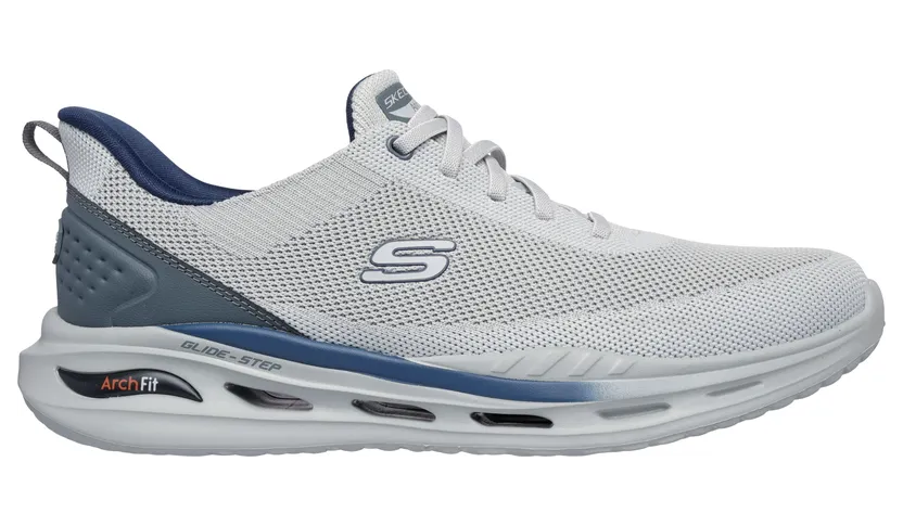 Skechers Slip-ins Relaxed Fit: Arch Fit Orvan – Kincade – Licht Grijs – “Grijs” (210994 LTGY)