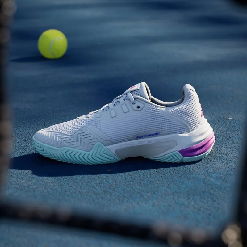 adidas Barricade 13 Cloud White Cobalt Blue Purple Burst (IF9130)