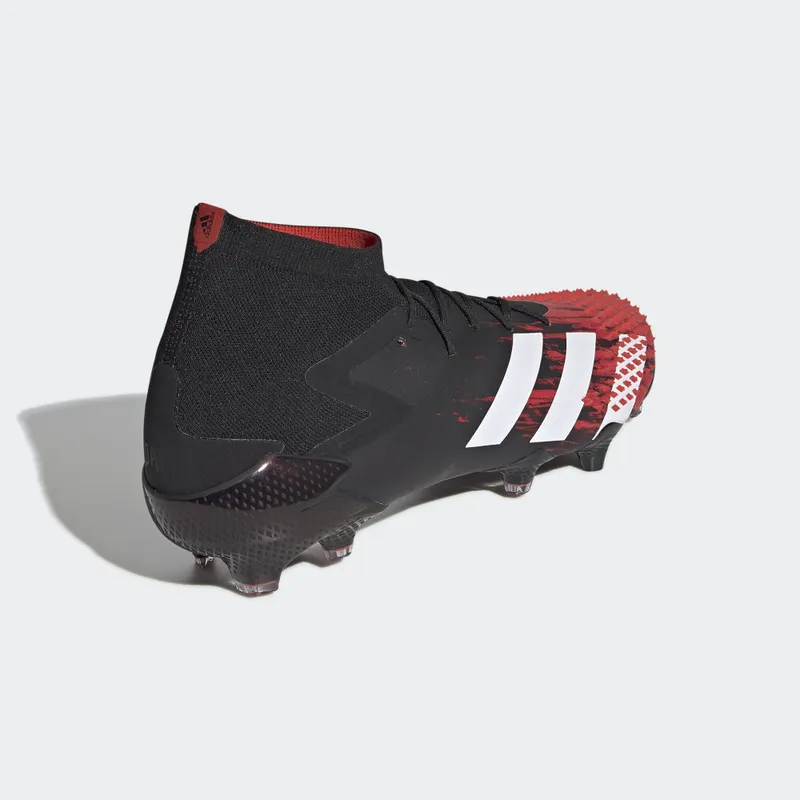 adidas Predator Mutator 20.1 FG Black White Red Core Black/Cloud White/Active Red (EF1629)