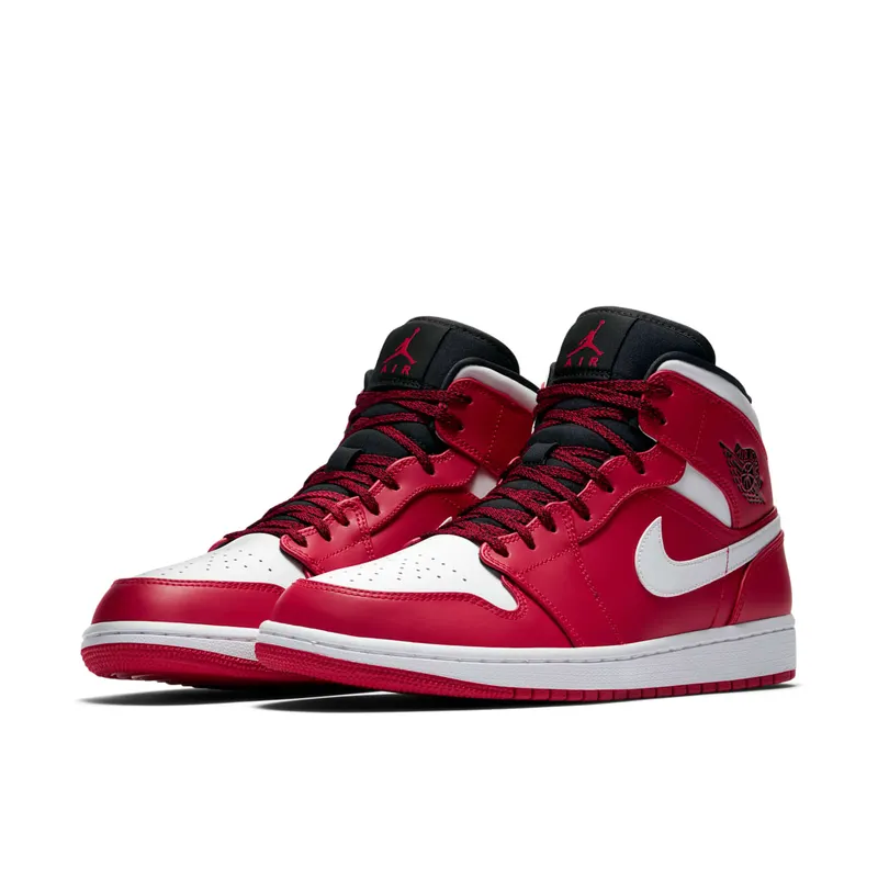 Jordan 1 Mid Chicago Gym Red/White-Black (554724-605)