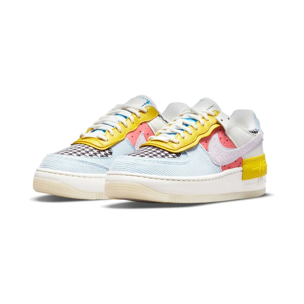 Nike Air Force 1 Low Shadow Multi Print Houndstooth (W) (DM8076-100)