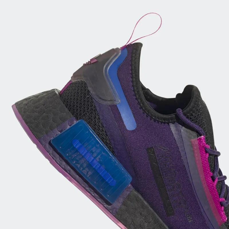 Adidas NMD_R1 Spectoo Core Black / Dark Purple / Bold Blue (GZ9287)