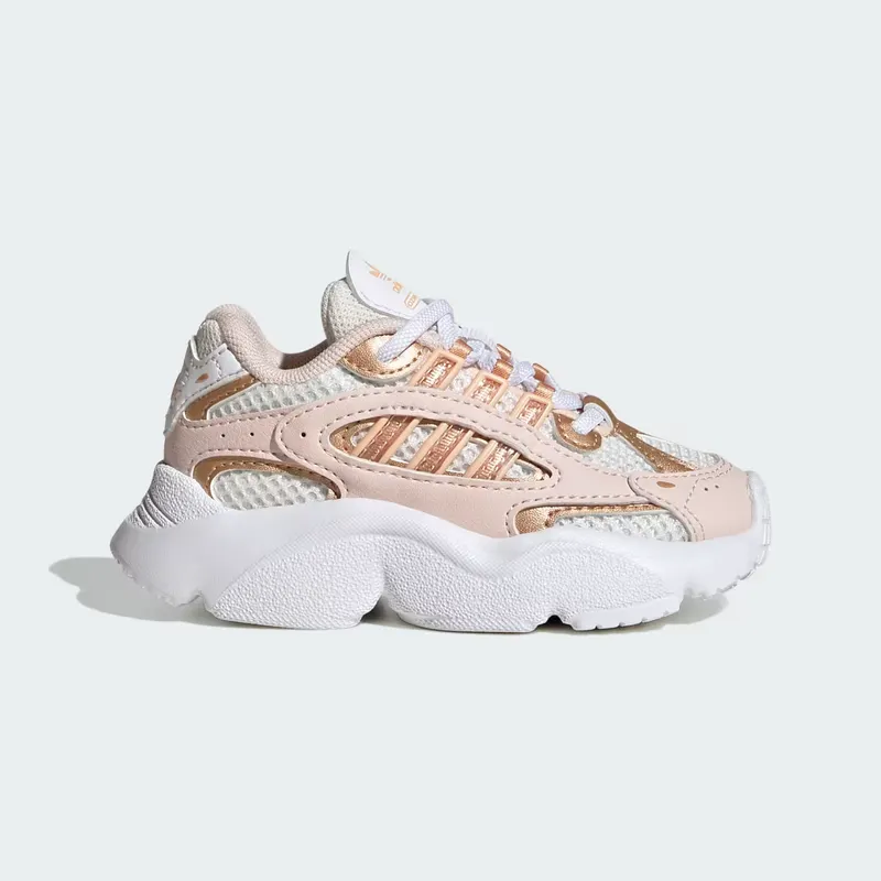 adidas Ozmillen Elastic Lace “Wonder Quartz / Copper Metallic / Powder Coral” (JS0714)