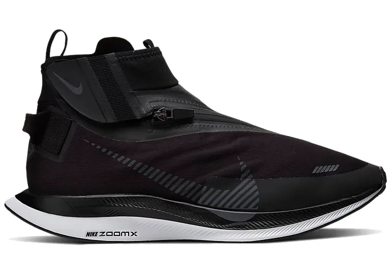 Nike Zoom Pegasus Turbo Shield Black Black/Black-Dark Smoke Grey (BQ1896-003)