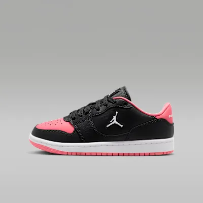 Nike Jordan Court Connect Low “Black/Pink Gaze/White” (IQ6016-004)