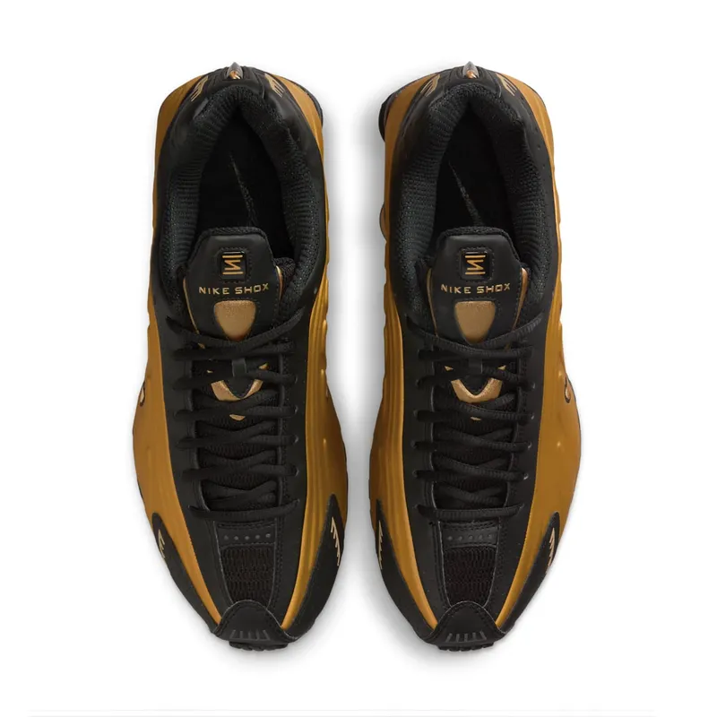 Nike Shox R4 “2025 – Metallic Gold” (HQ1988-700)