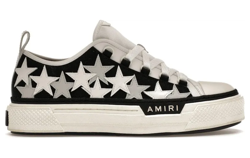 AMIRI Stars Court Low Black White (PS23MFS014-001)