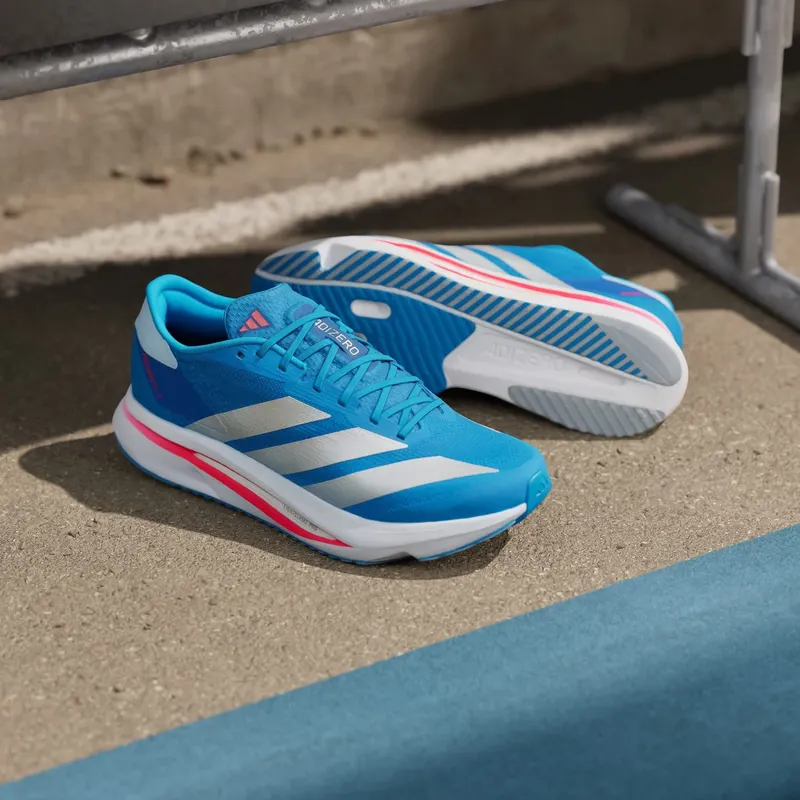 Adidas Adizero SL 2 Shoes Solar Blue / Silver Metallic / Dark Solar Blue (JQ3129)