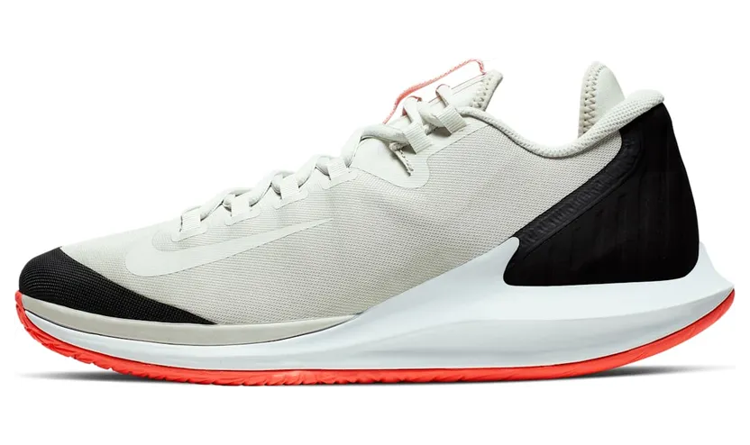 NikeCourt Air Zoom Zero “Light Bone / Black / Hot Lava” (AA8018-009)