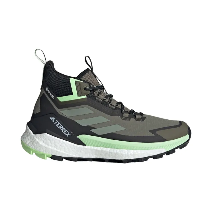 adidas Terrex Free Hiker Gore-Tex 2.0 Olive Strata Silver Green Aurora Black (IE5127)