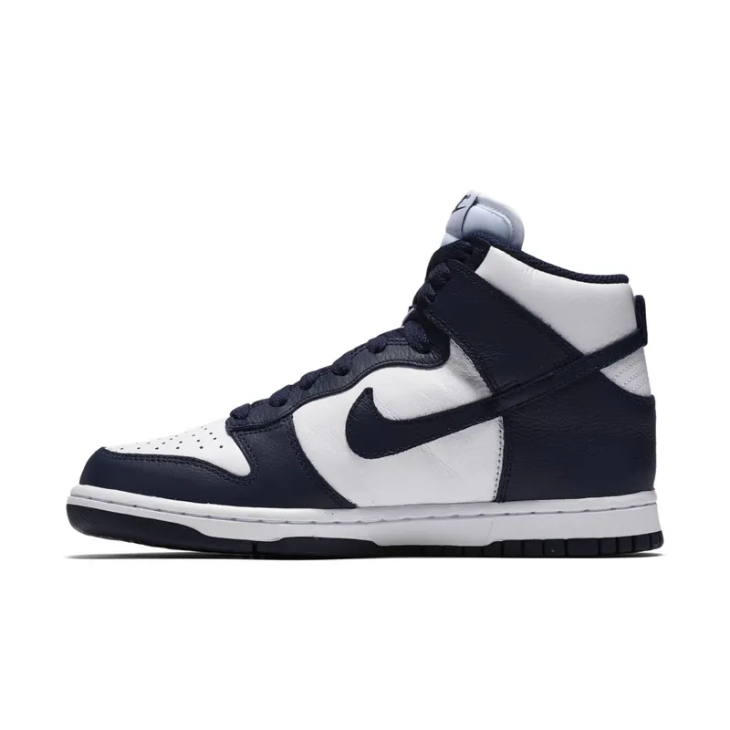 Nike Dunk High Retro Be True Villanova (W) White/Midnight Navy (854340-101)