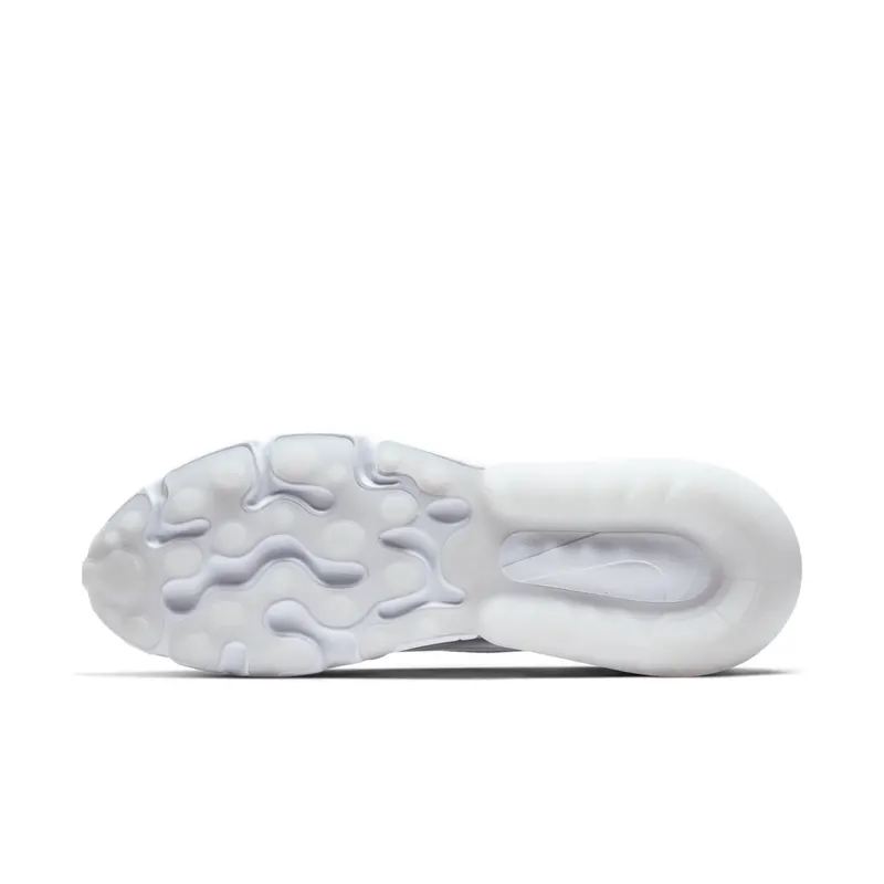 Nike Air Max 270 React White Pure Platinum White/Pure Platinum-Indigo Fog-White (CT1265-100)