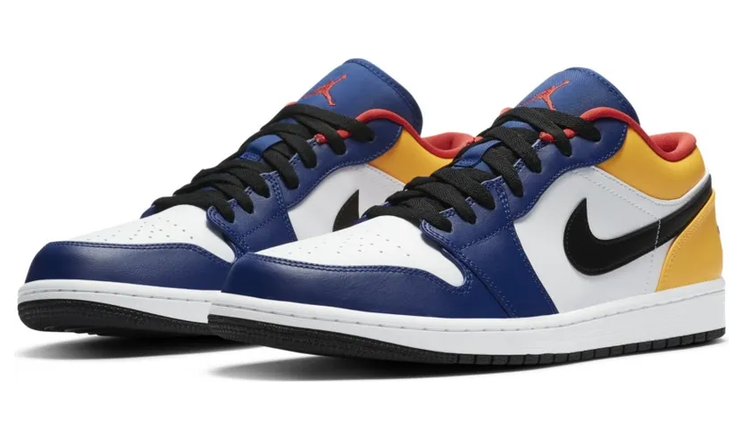 Air Jordan 1 Low Royal Yellow (553558-123)