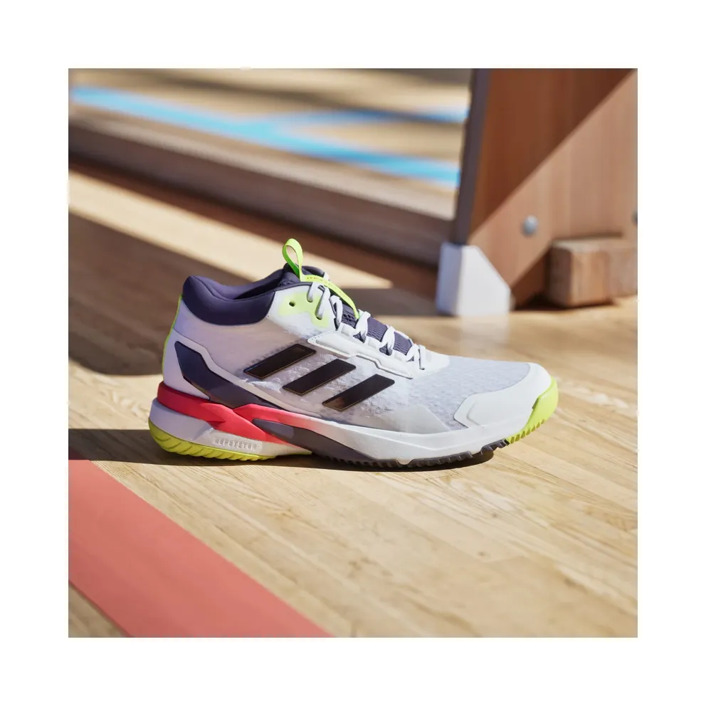 Adidas Crazyflight 6 Mid Indoor Cloud White / Aurora Met. / Semi Lucid Red (HP7037)