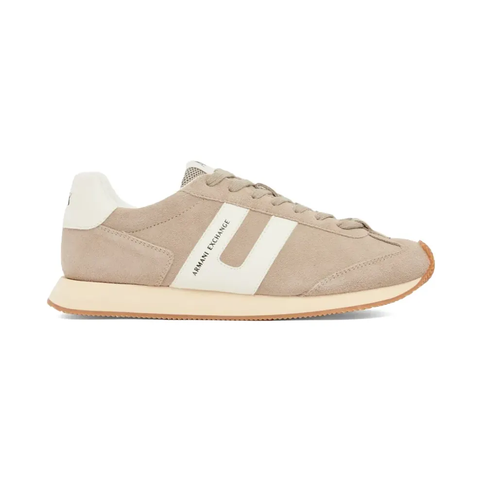 Armani Exchange with vlakken and logoprint – Beige (XM002689AF17447)