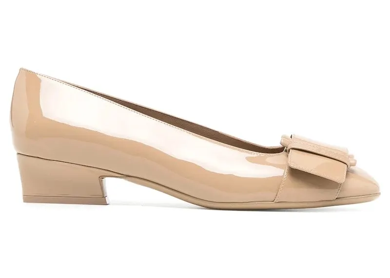 Ferragamo Bessie 30 Pumps Beige Khaki (01C802751691)