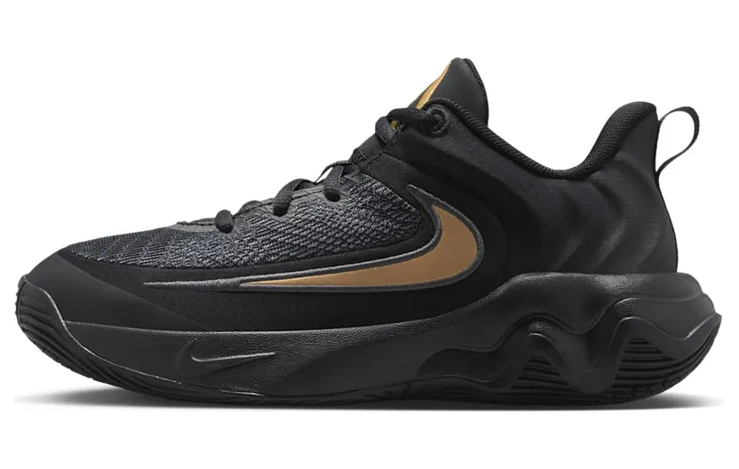 Nike Giannis Immortality 4 Black Metallic Gold (IH7664-005)