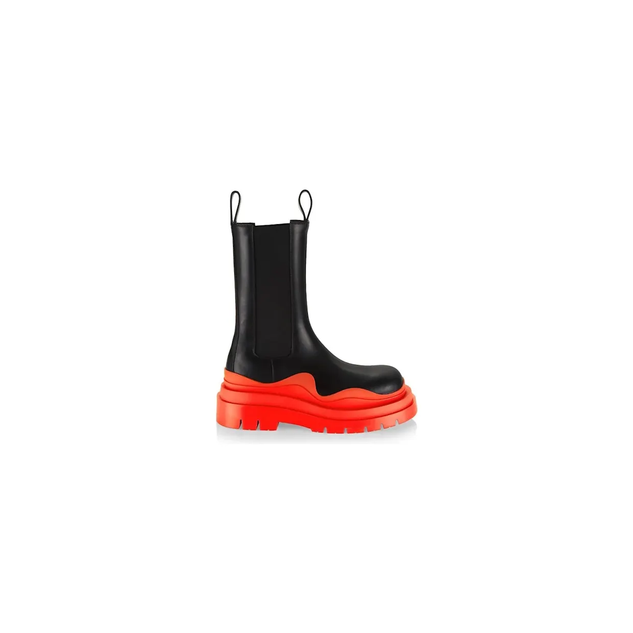 Bottega Venetta Tire Boot Black Orange (630297 VBS50 1487)