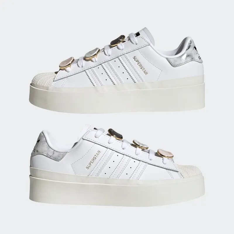 Adidas Superstar Bonega Cloud White / Cloud White / Gold Metallic (GY1485)