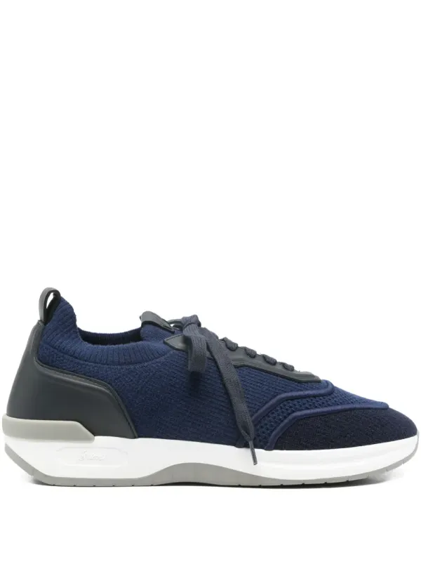 Brioni mit Kontrasteinsätzen – Blue (QHM20LOD9094000)