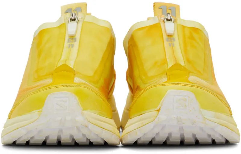 11 by Boris Bidjan Saberi Yellow Salomon Edition Bamba 2 Low Sneakers (11xS 191)