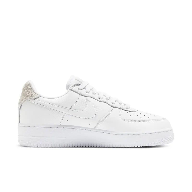 Nike Air Force 1 Craft White White/White-Summit White-Vast Grey (CN2873-101)