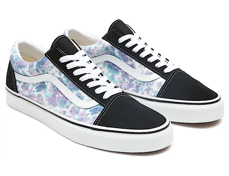 Vans Old Skool “English Lavender Tie Dye-Black-Purple” (VN0A5AO96GF)