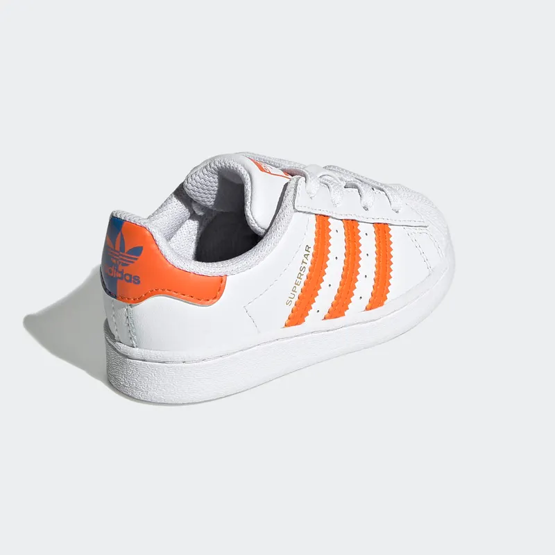 adidas Superstar Cloud White / Blue / Gold Metallic (FZ0653)