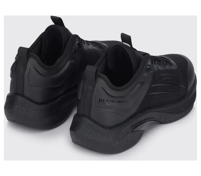 Plein Sport PS/Sprint-78 Mesh And Rubber Sneakers Black (FAESUSC0748STE003N0202) (2)