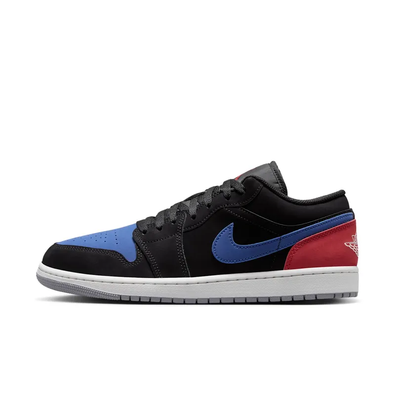Air Jordan 1 Low “Black True Blue Summit White” (553558-049)