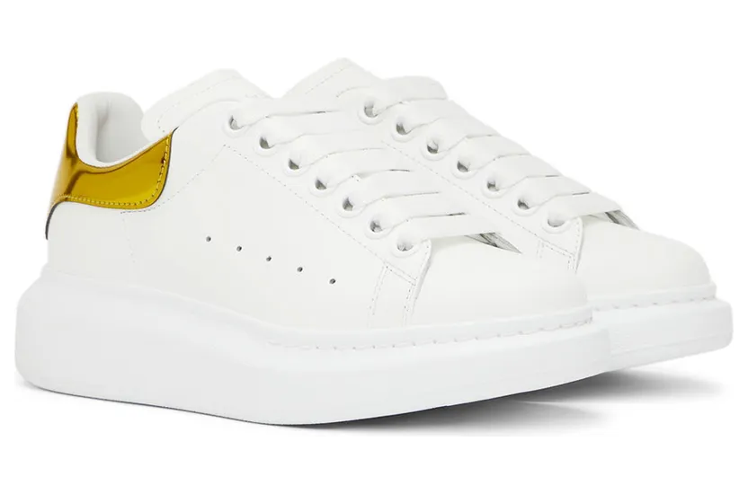 Alexander McQueen White Oversized Sneakers (676702WICGG) (4)
